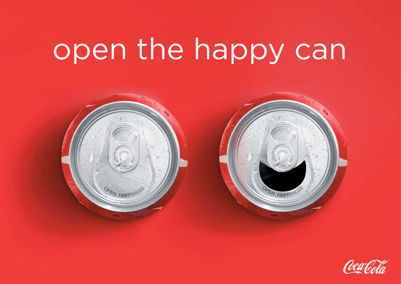 Coca-Cola smiles back at you  The Creative Advertising Post